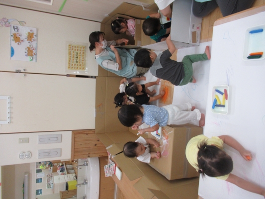 キッズガーデンかわせみの様子