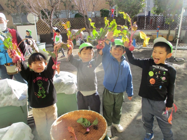 品川区立ゆたか保育園の様子