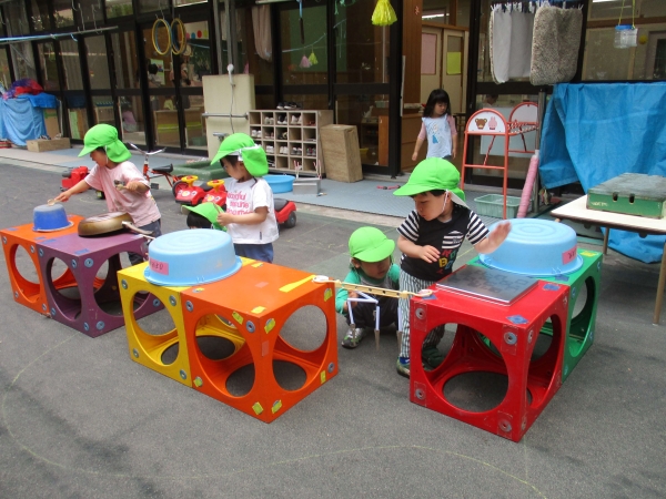 品川区立大崎保育園の様子